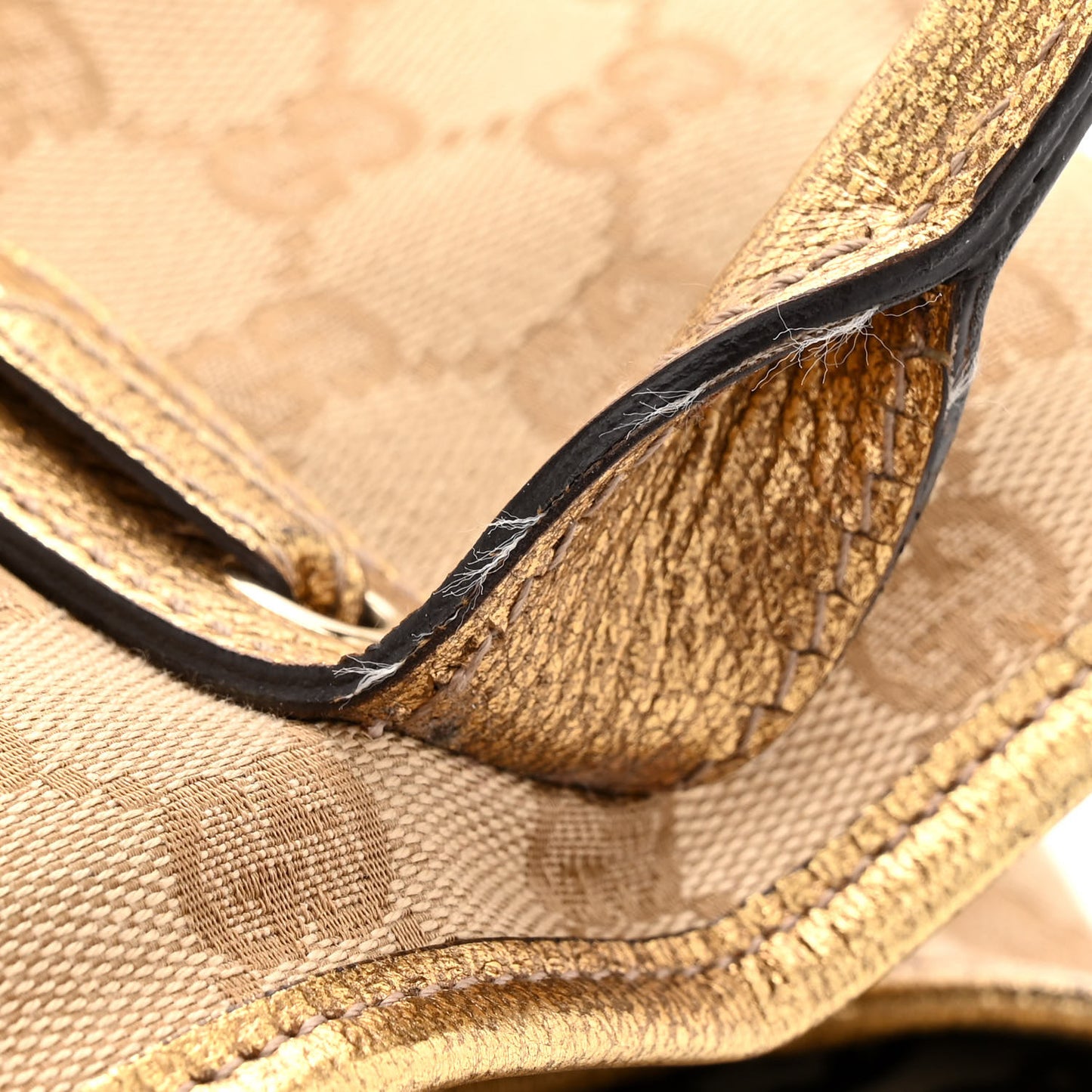 Monogram Medium Princy Tote Gold