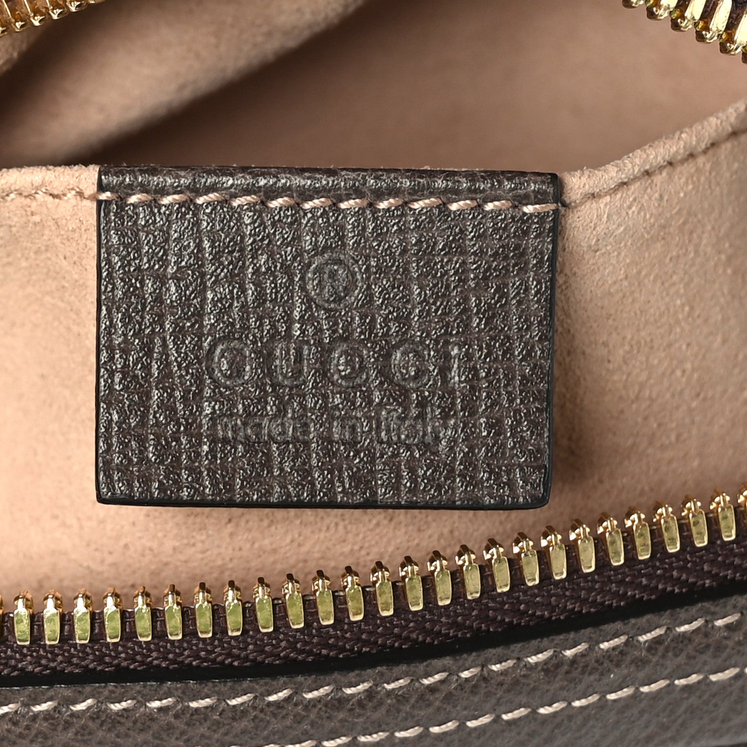 Gucci GG Supreme Monogram Web Small Ophidia Belt Bag 75 30 Dark Brown 6 of 10
