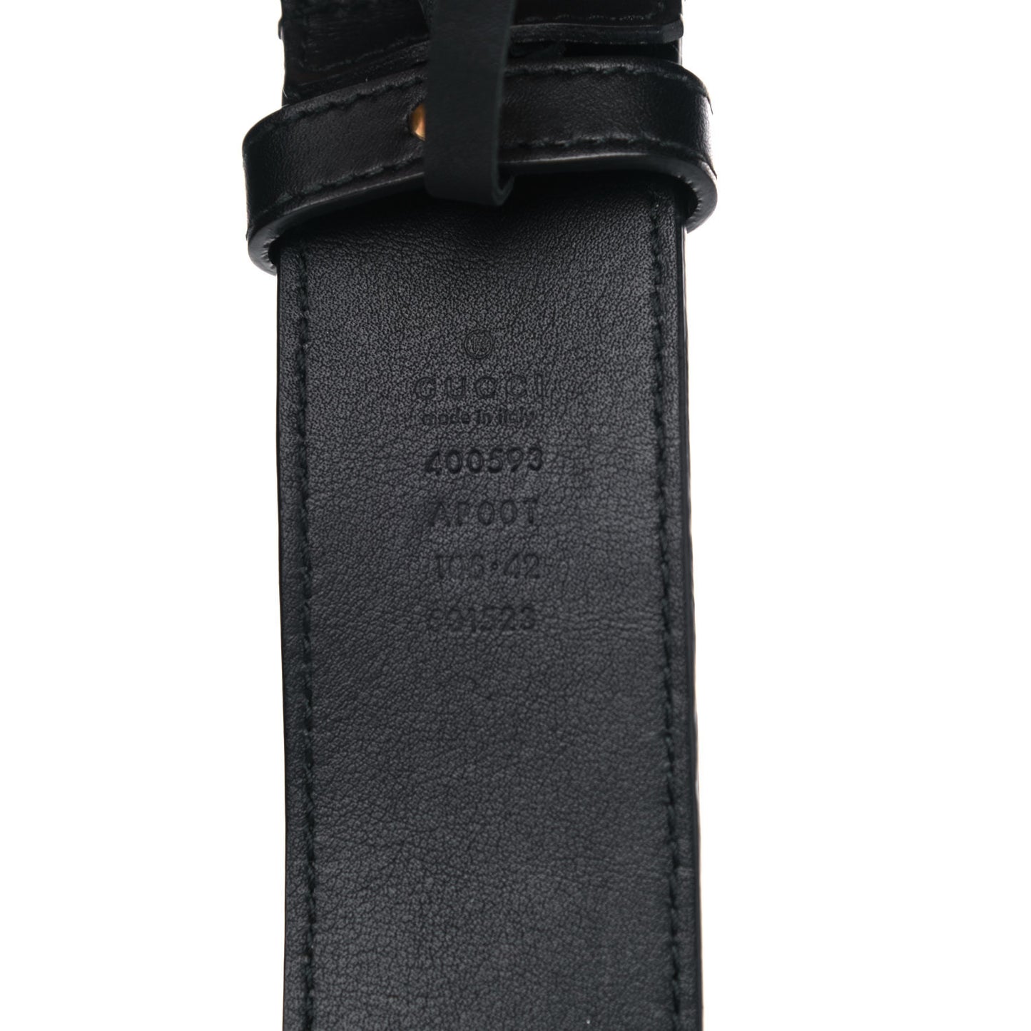 Calfskin Double G 40mm Belt 105 42 Black