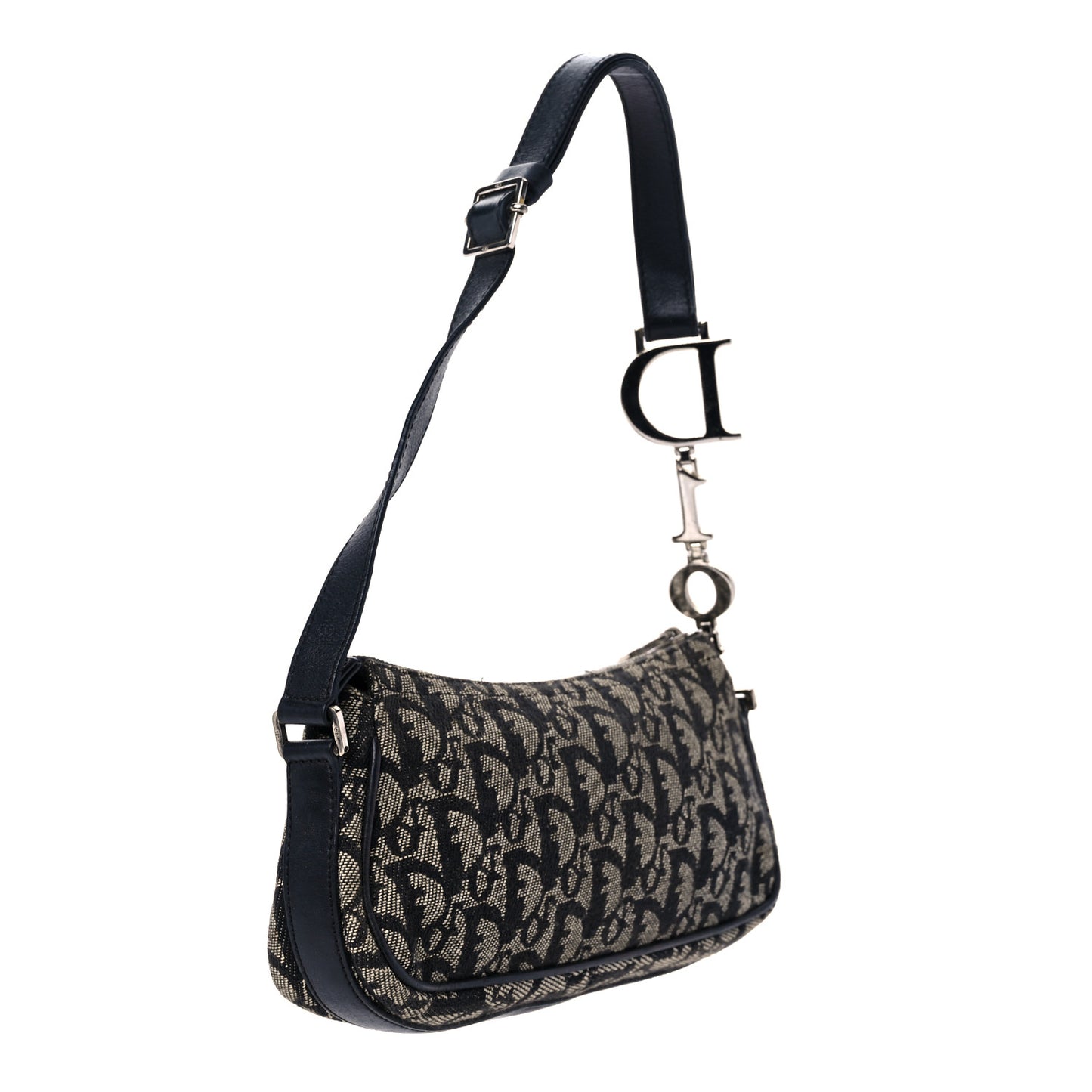 Monogram Shoulder Bag Pochette Blue