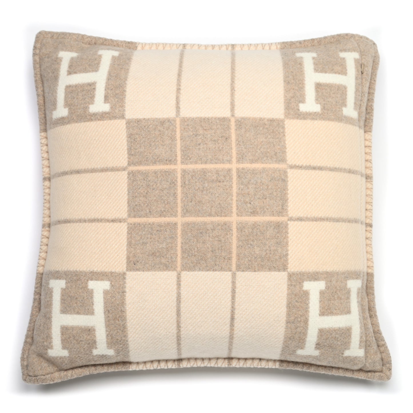 Wool Cashmere Avalon III Pillow PM Coco Camomille