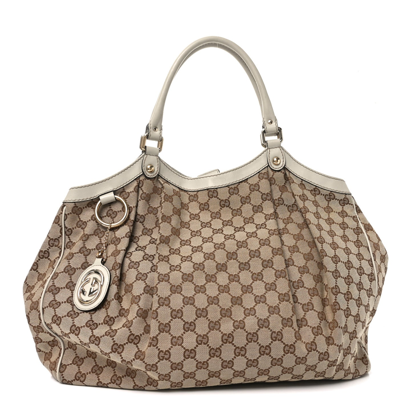 Monogram Large Sukey Tote Off White