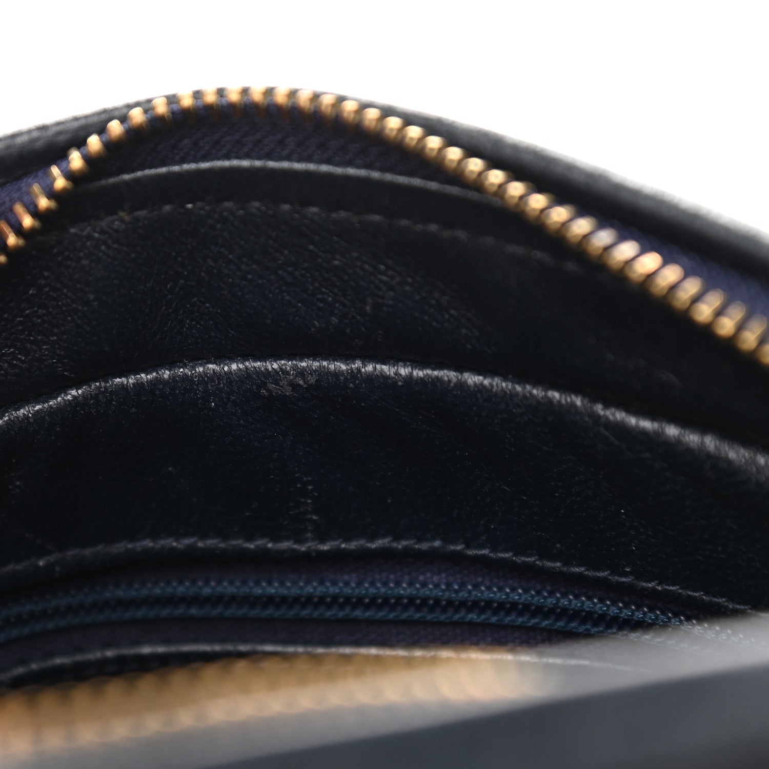 Chanel Lambskin Quilted CC Tassel Camera Case Navy 11 of 12