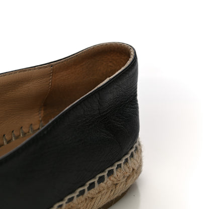 Chanel Lambskin CC Espadrilles 37 Black 17 of 19