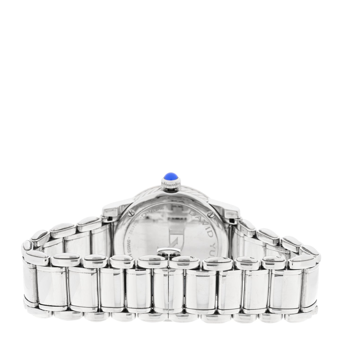 Stainless Steel Diamond Bezel Mother of Pearl 34mm Classic Quartz Watch