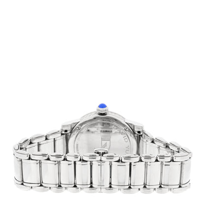 David Yurman Stainless Steel Diamond Bezel Mother of Pearl 34mm Classic Quartz Watch 3 of 5