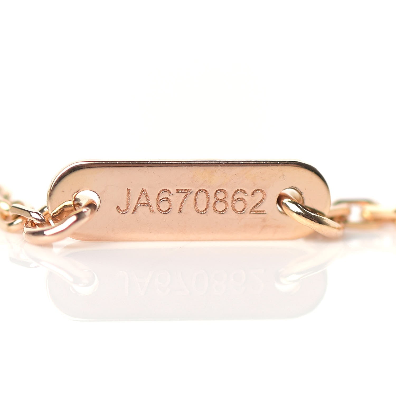 Van Cleef & Arpels 18K Rose Gold Sweet Alhambra Pendant Necklace 5 of 6
