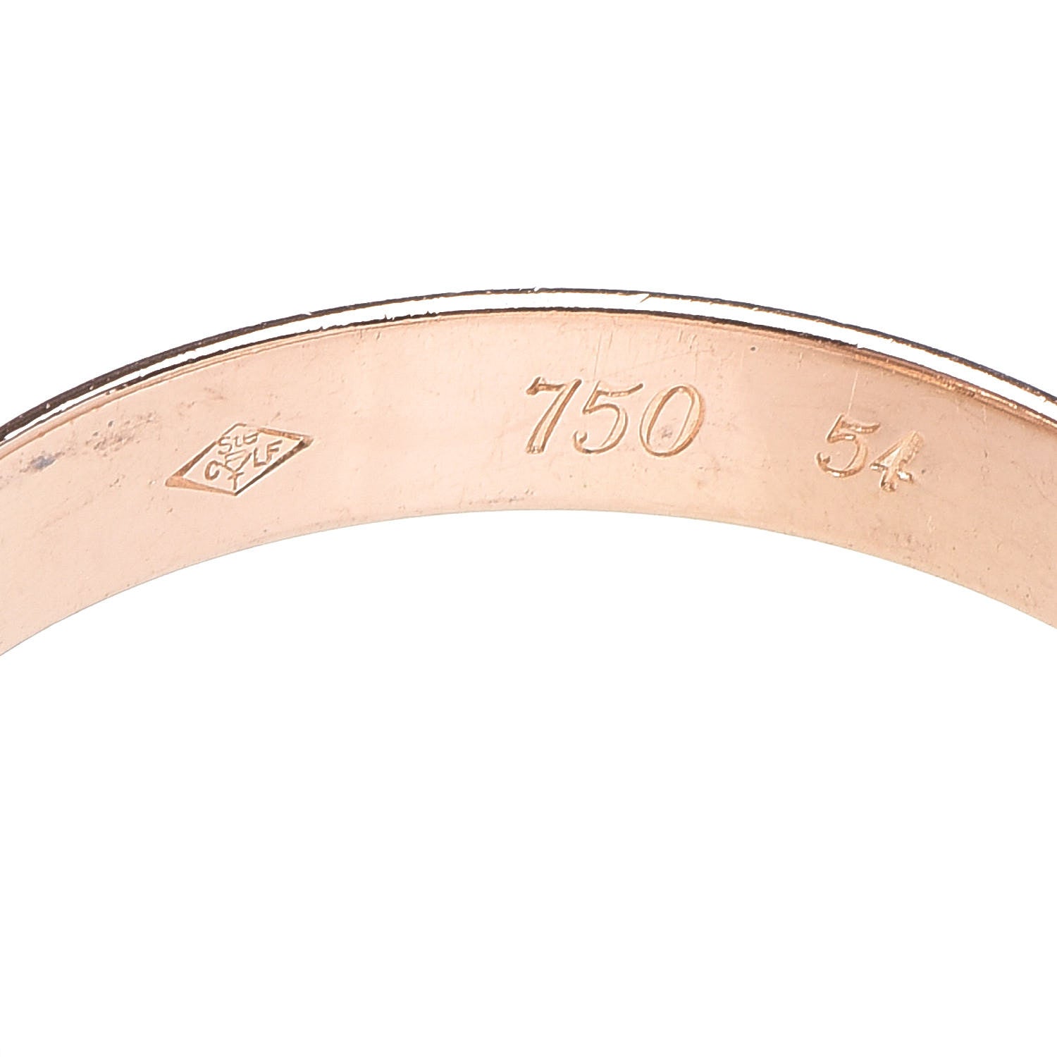 Cartier 18K Pink Yellow White Gold Classic Les Must De Trinity Ring 56 7.5 4 of 5