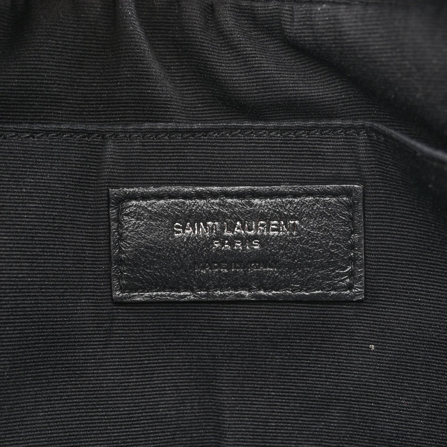 Calfskin Matelasse Monogram Monochrome Lou Camera Bag Black
