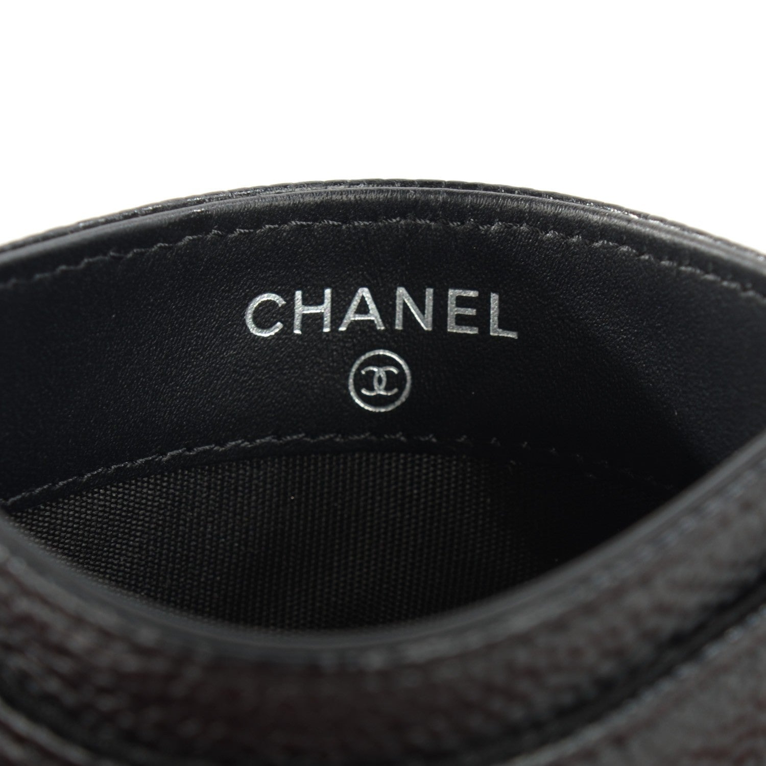 Chanel Caviar Timeless CC Card Holder Black 5 of 8