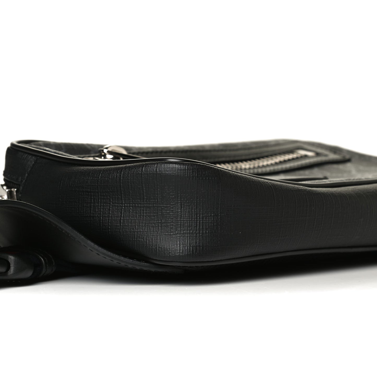 Soft GG Supreme Monogram Web Belt Bag Black Grey