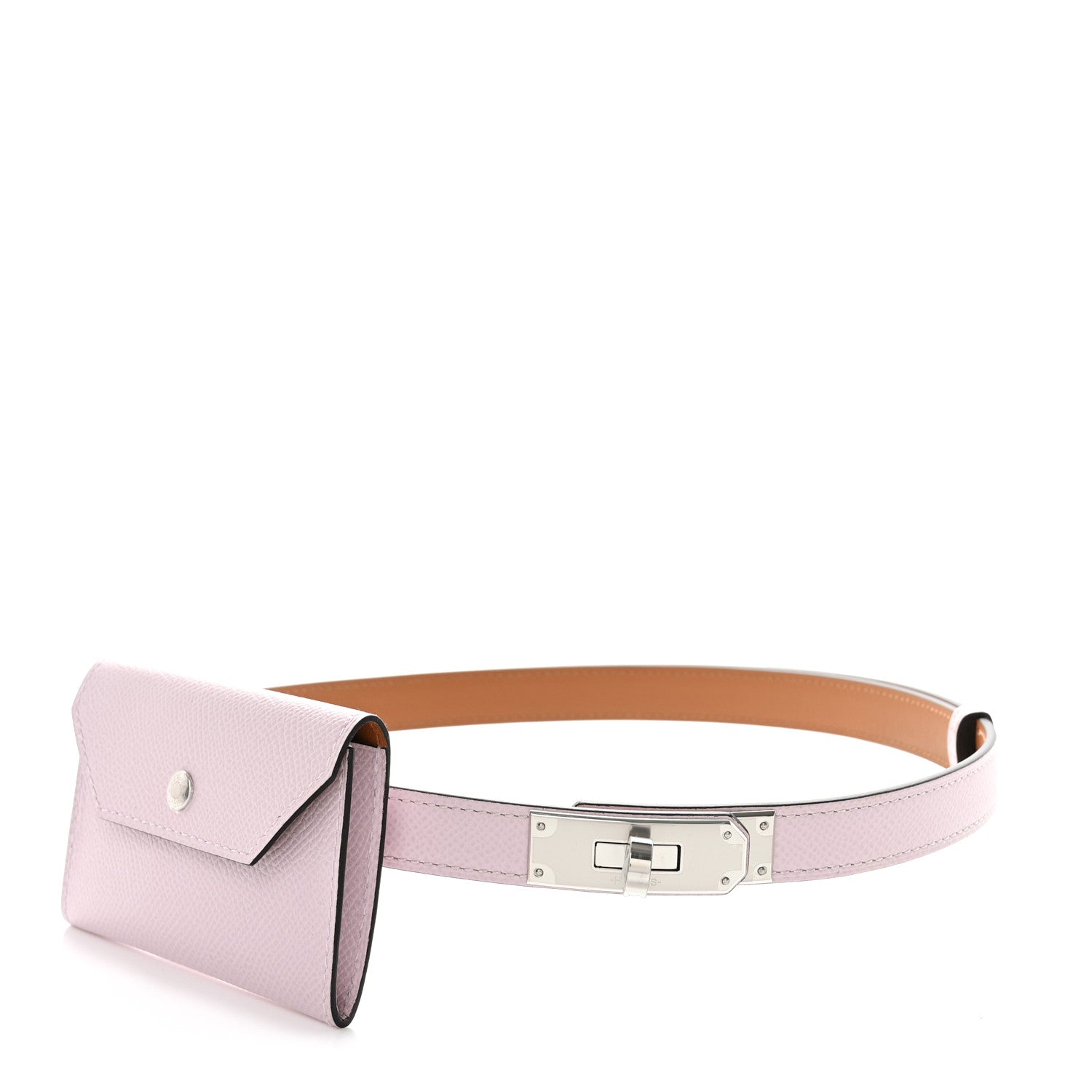 Hermes Epsom Kelly Pocket Belt Mauve Pale 1 of 7