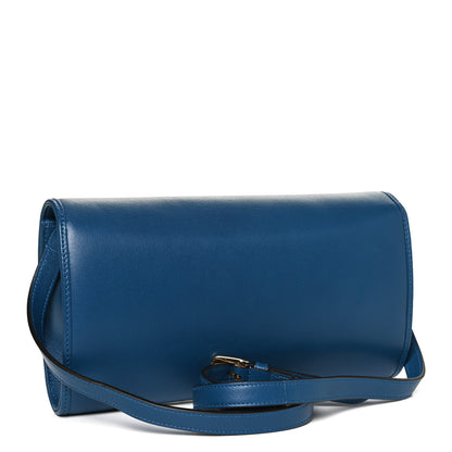 Gucci Lambskin Linea Matisse Shoulder Bag Blue 3 of 10