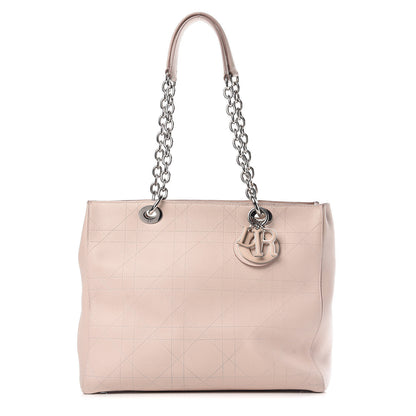 Christian Dior Grained Calfskin Cannage Medium Ultradior Tote Rose Poudre 1 of 14