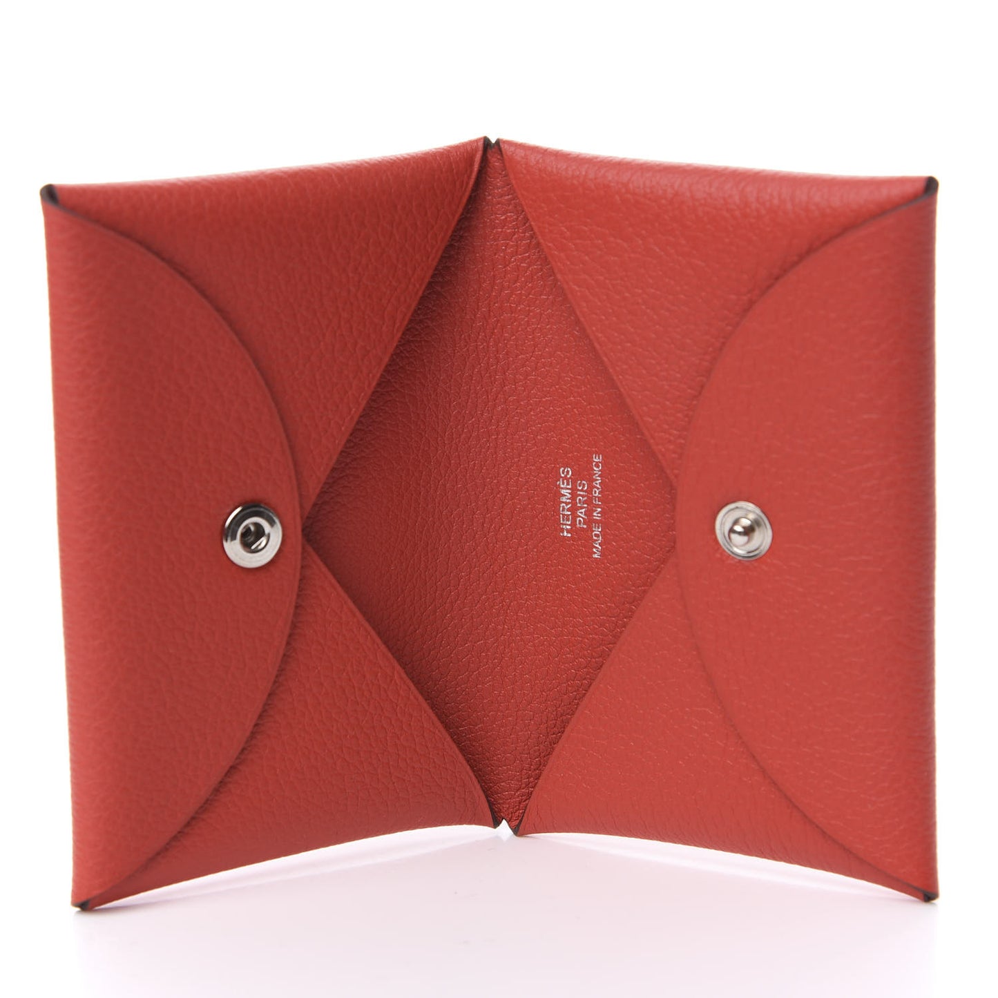 Evercolor Calvi Card Case Vermillion