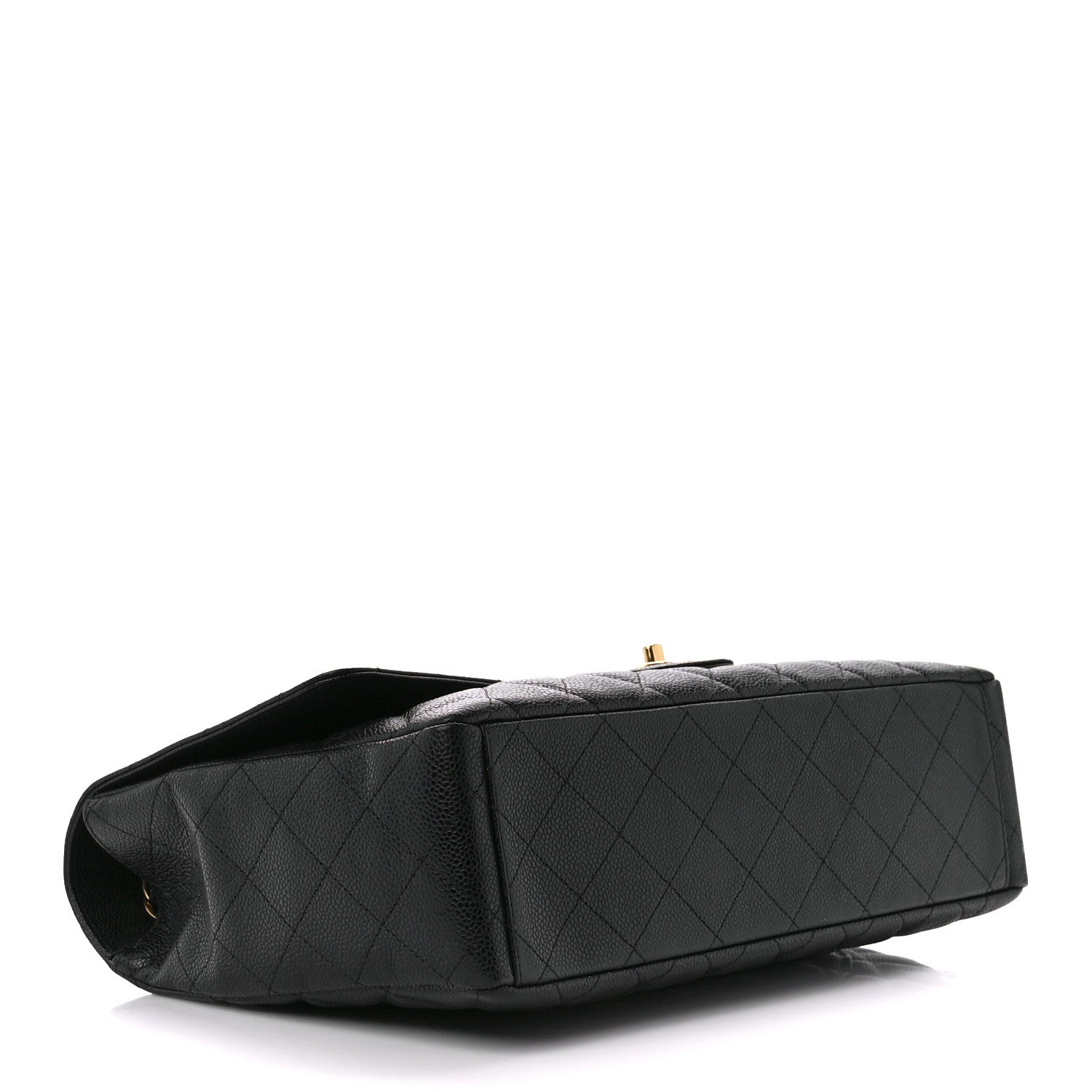 Chanel Caviar Quilted Maxi Single Flap Black 4 of 11