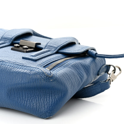 3.1 Phillip Lim Textured Calfskin Mini Pashli Satchel Cerulean 8 of 11