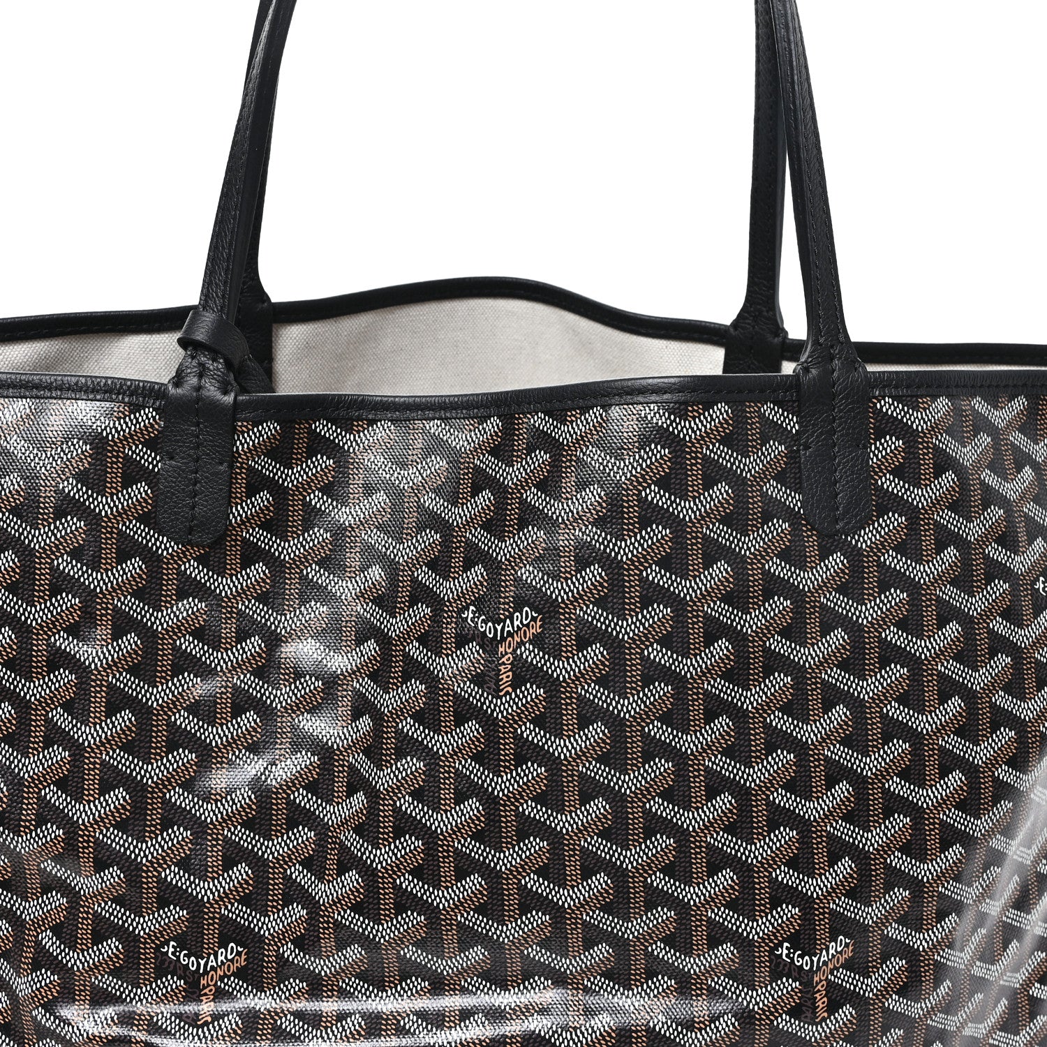 Goyard Goyardine Saint Louis GM Black 9 of 11