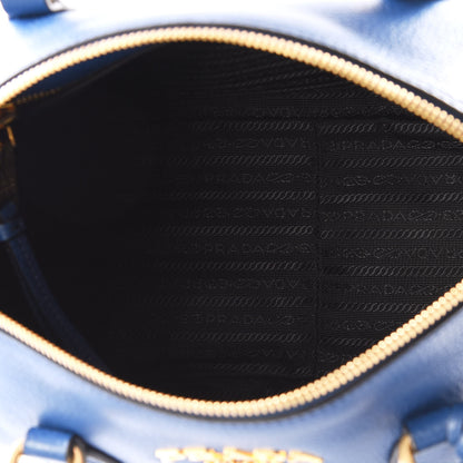 Prada Vitello Phenix Satchel Bluette 4 of 10