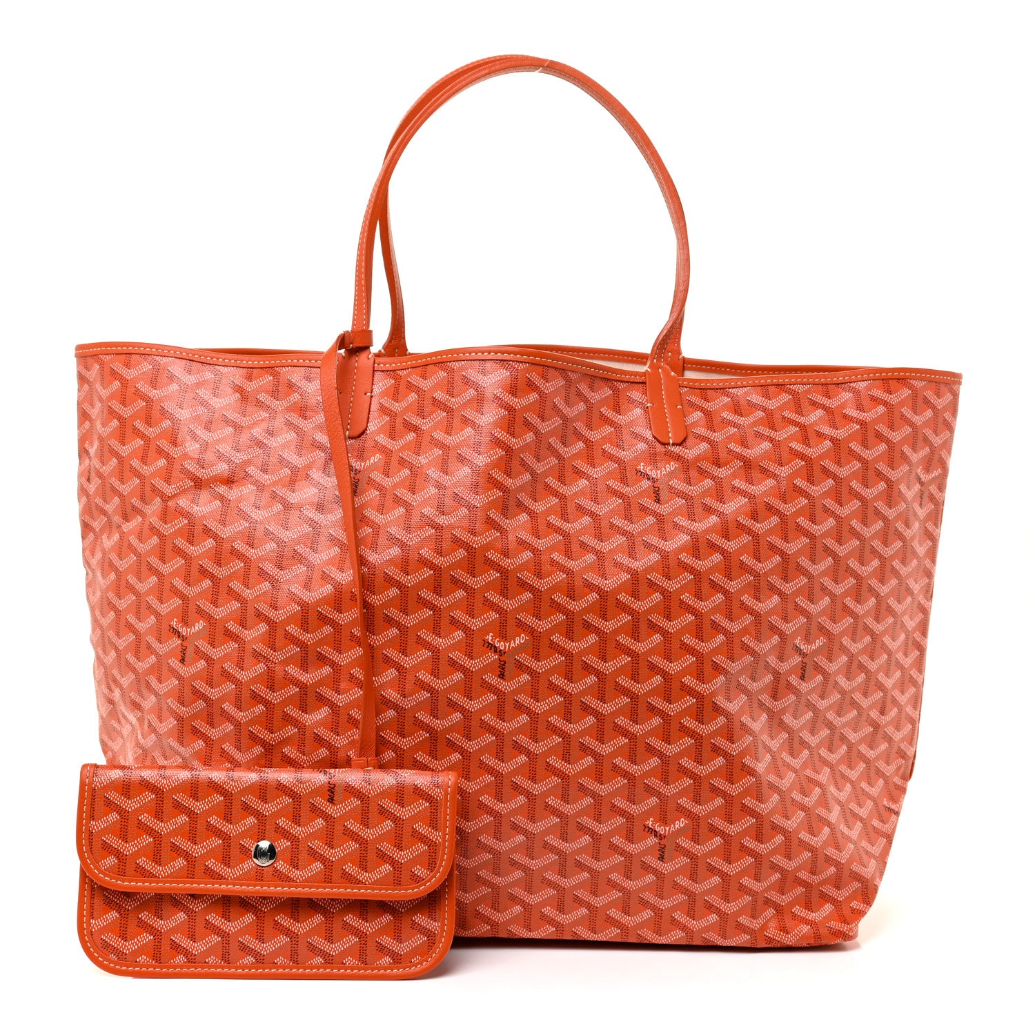Goyard Goyardine Saint Louis GM Orange 1 of 10