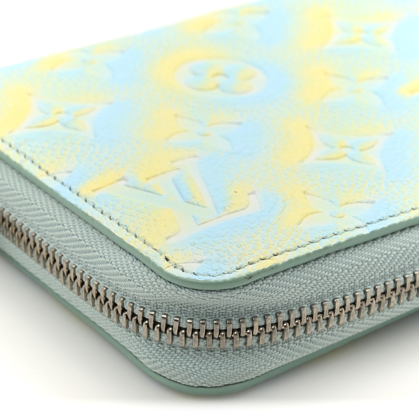 Empreinte Monogram Summer Stardust Zippy Wallet Water Green