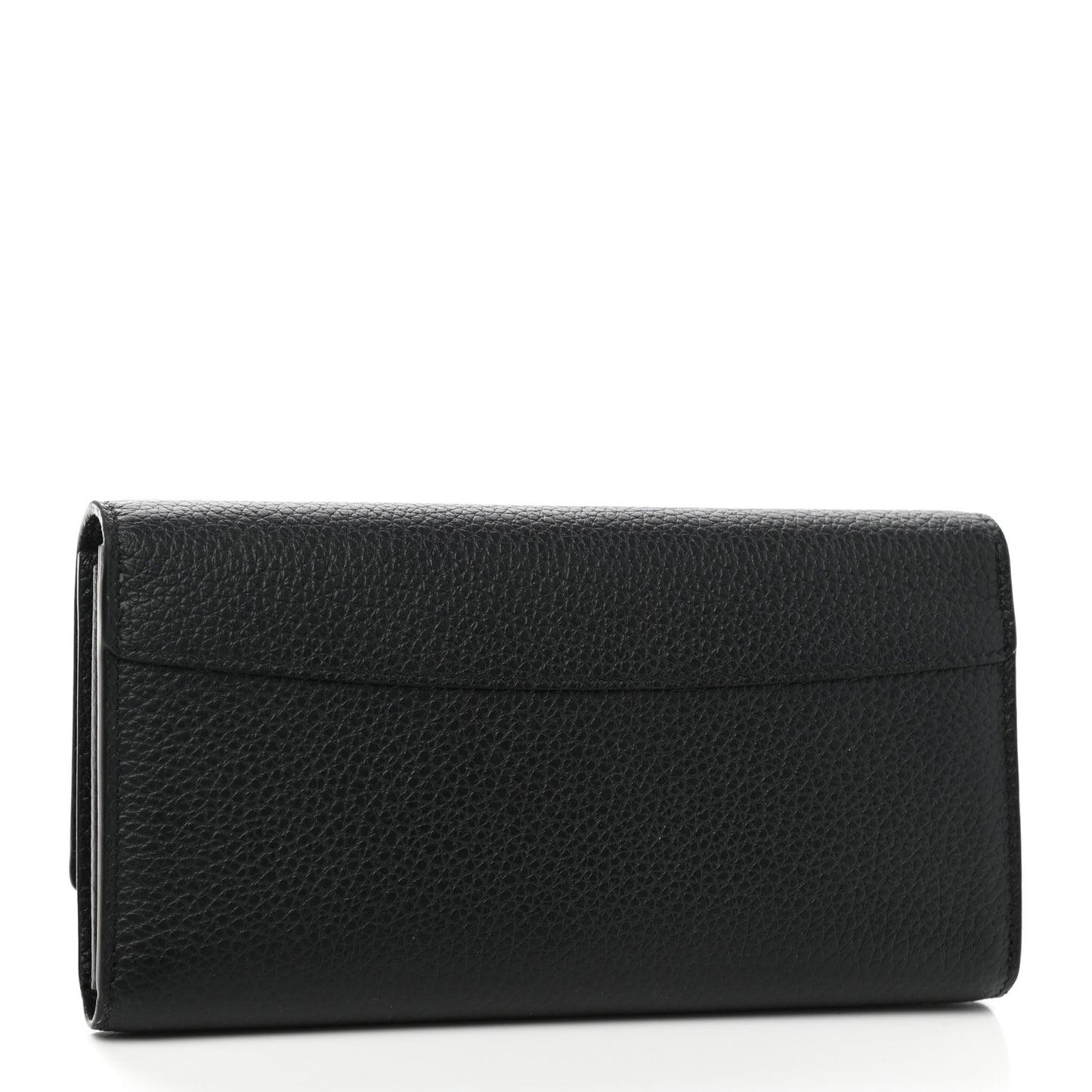 Taurillon Embellished Capucines Long Wallet Black