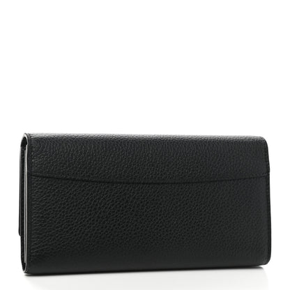 Louis Vuitton Taurillon Embellished Capucines Long Wallet Black 3 of 6