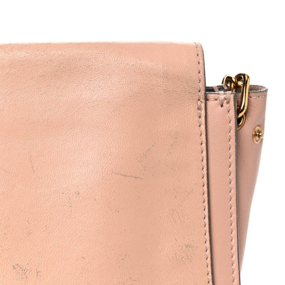 Chloe Nappa Medium Elle Chain Clutch Blush Nude 15 of 17