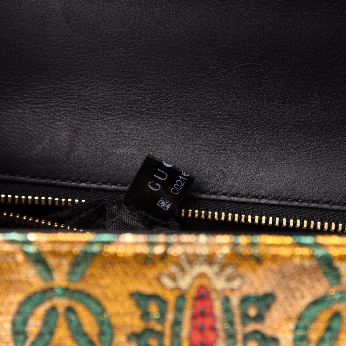 Iridescent Brocade Small Sylvie Shoulder Bag Gold