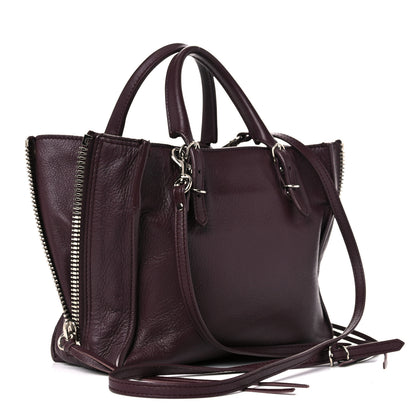 Balenciaga Calfskin Papier Mini A4 Zip Around Tote 4 of 20