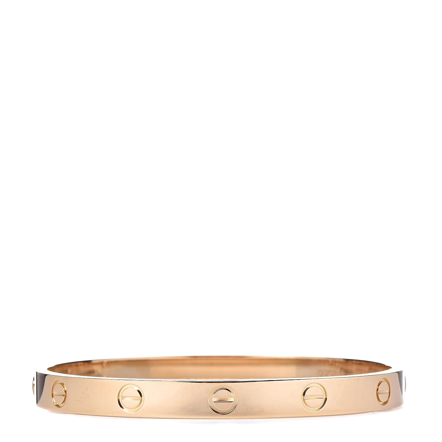 18K Yellow Gold LOVE Bracelet 17