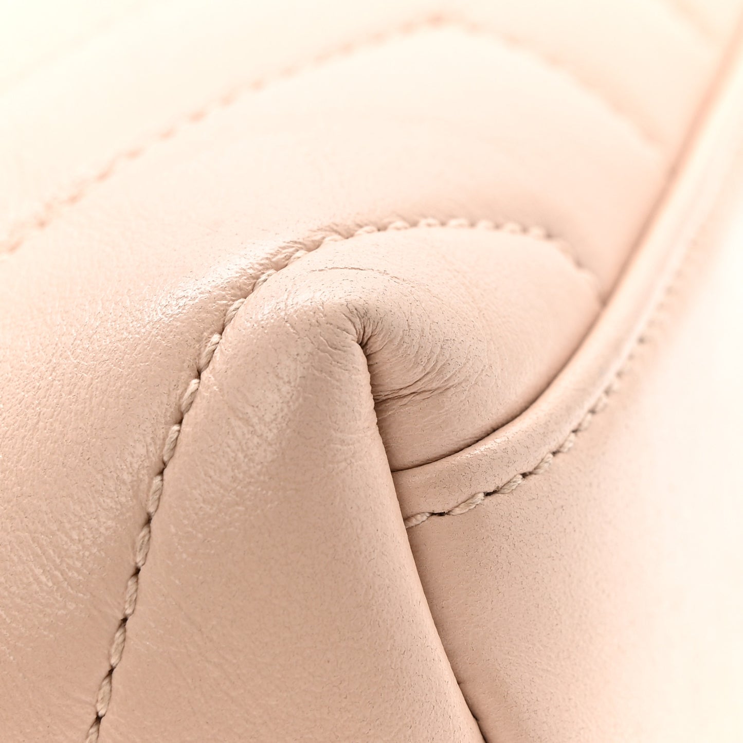 Calfskin Y Quilted Monogram Toy Loulou Crossbody Bag Nude Powder