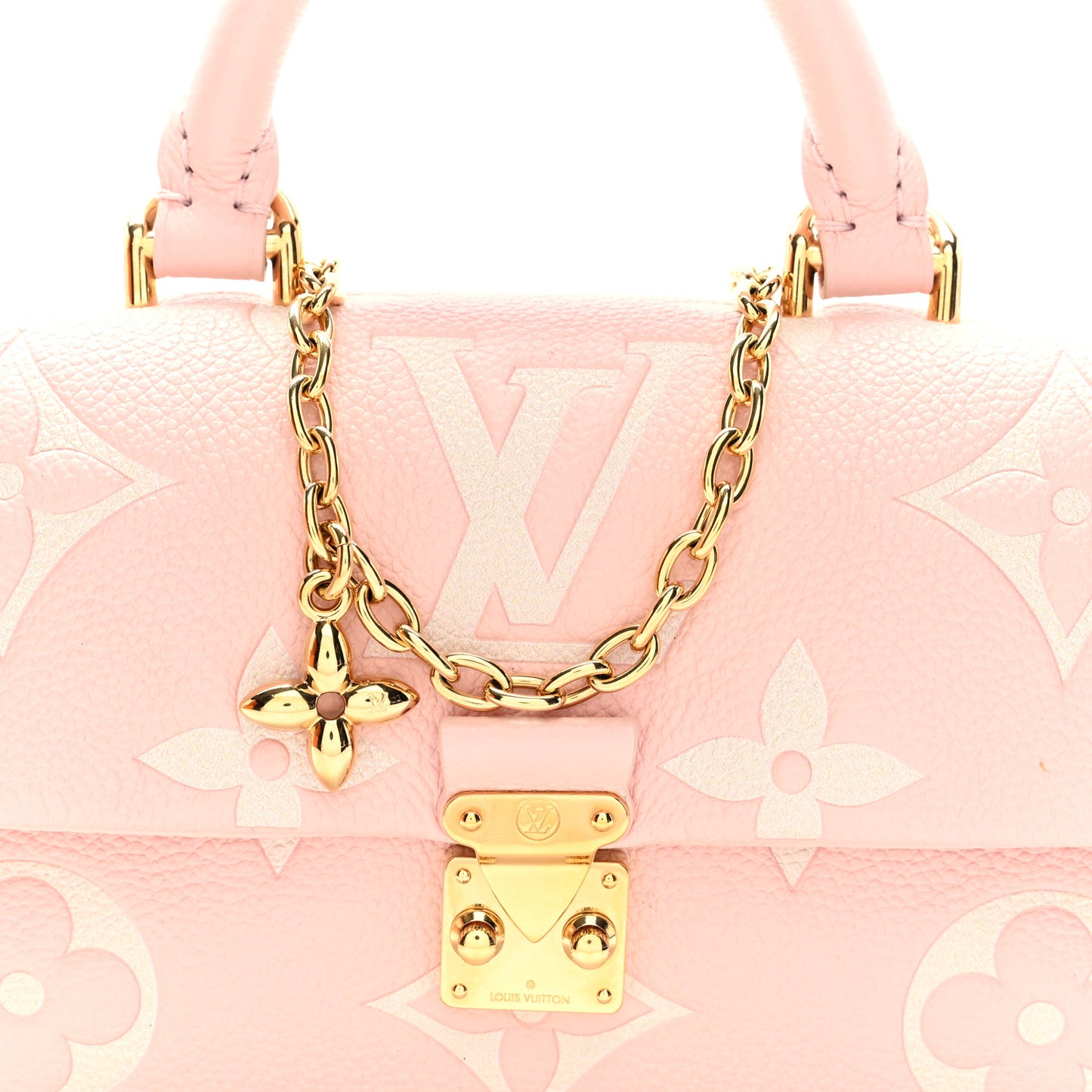Empreinte Monogram Giant Madeleine Nano Rose White Quartz