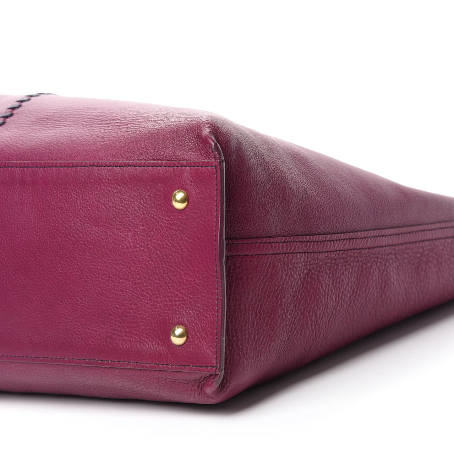 Calfskin Large Neo Double Reversible Tote Navy