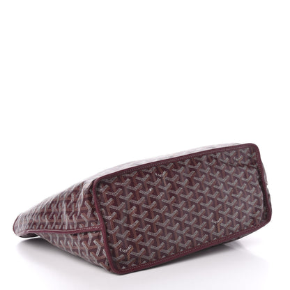 Goyard Goyardine Reversible Anjou PM Burgundy 5 of 21