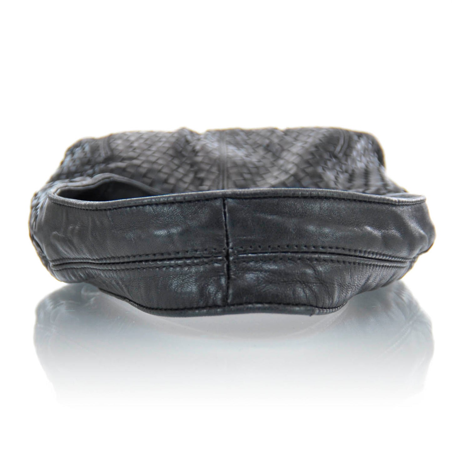 Nappa Intrecciato Ball Hobo Nero