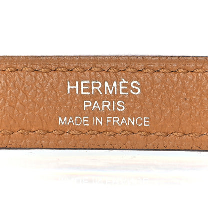 Hermes Evercolor Verso Kelly Retourne 28 Caramel Rose d'Ete 32 of 36