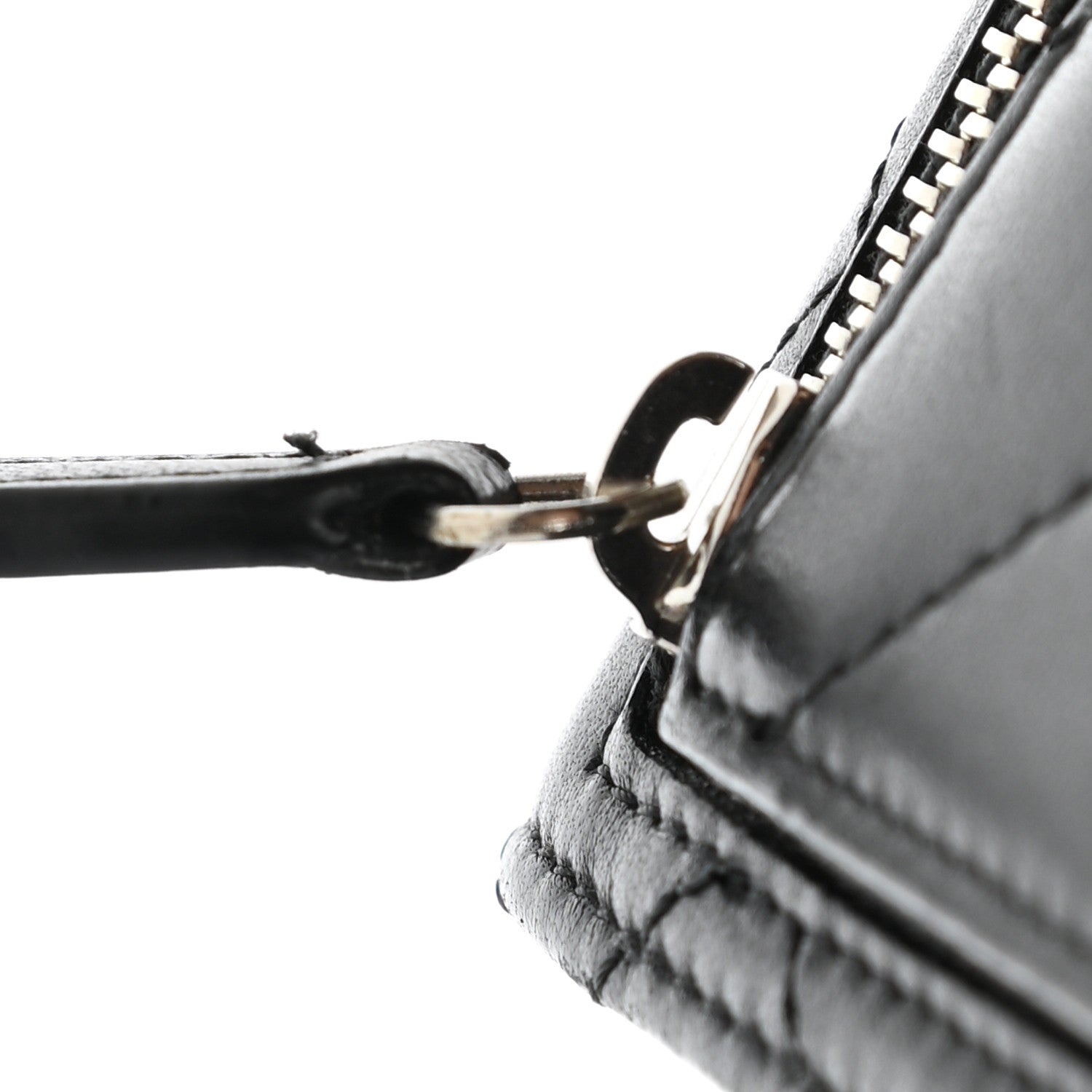 Chanel Lambskin Quilted Compact Flap Wallet Black 14 of 15