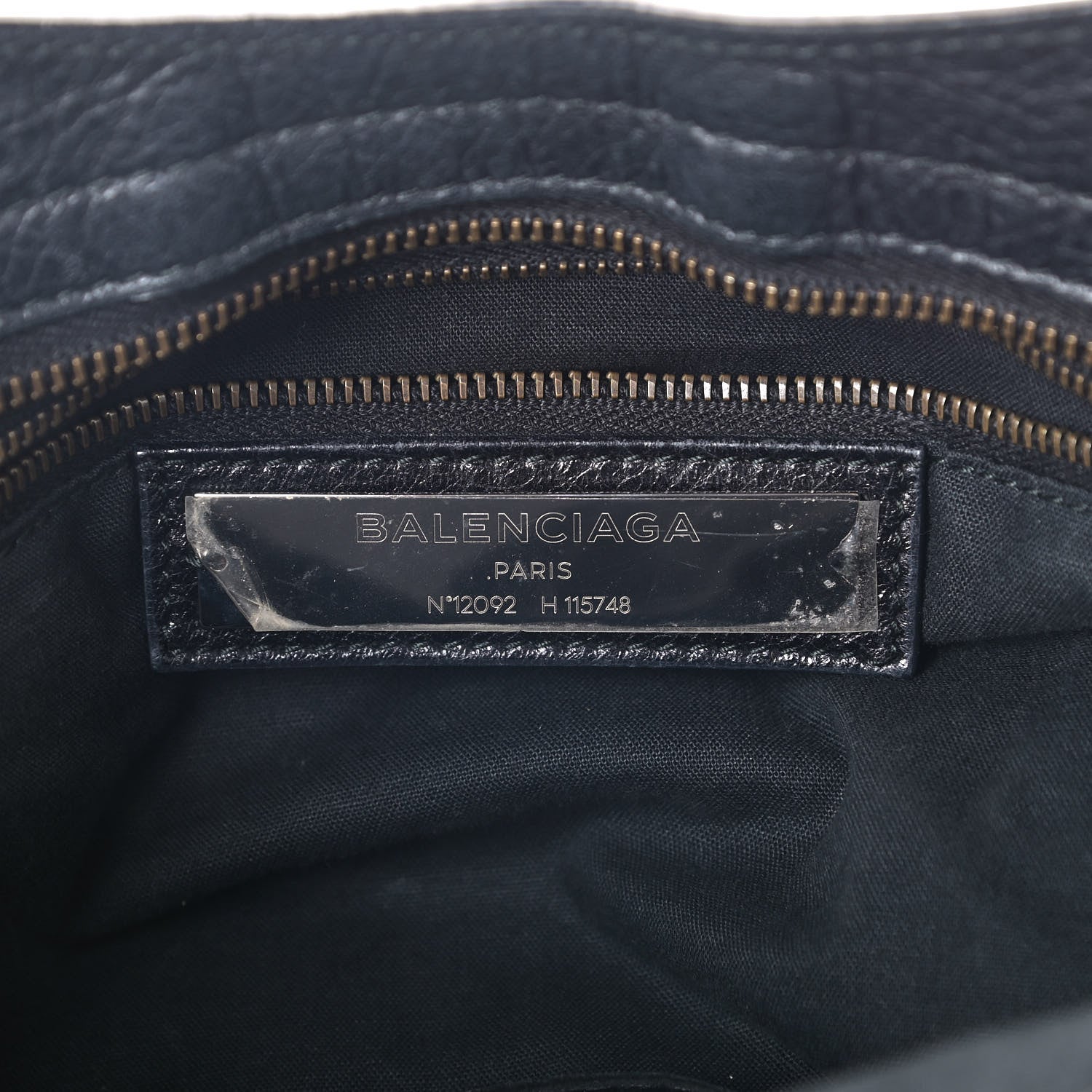 Balenciaga Agneau Classic Hardware City Black 5 of 11