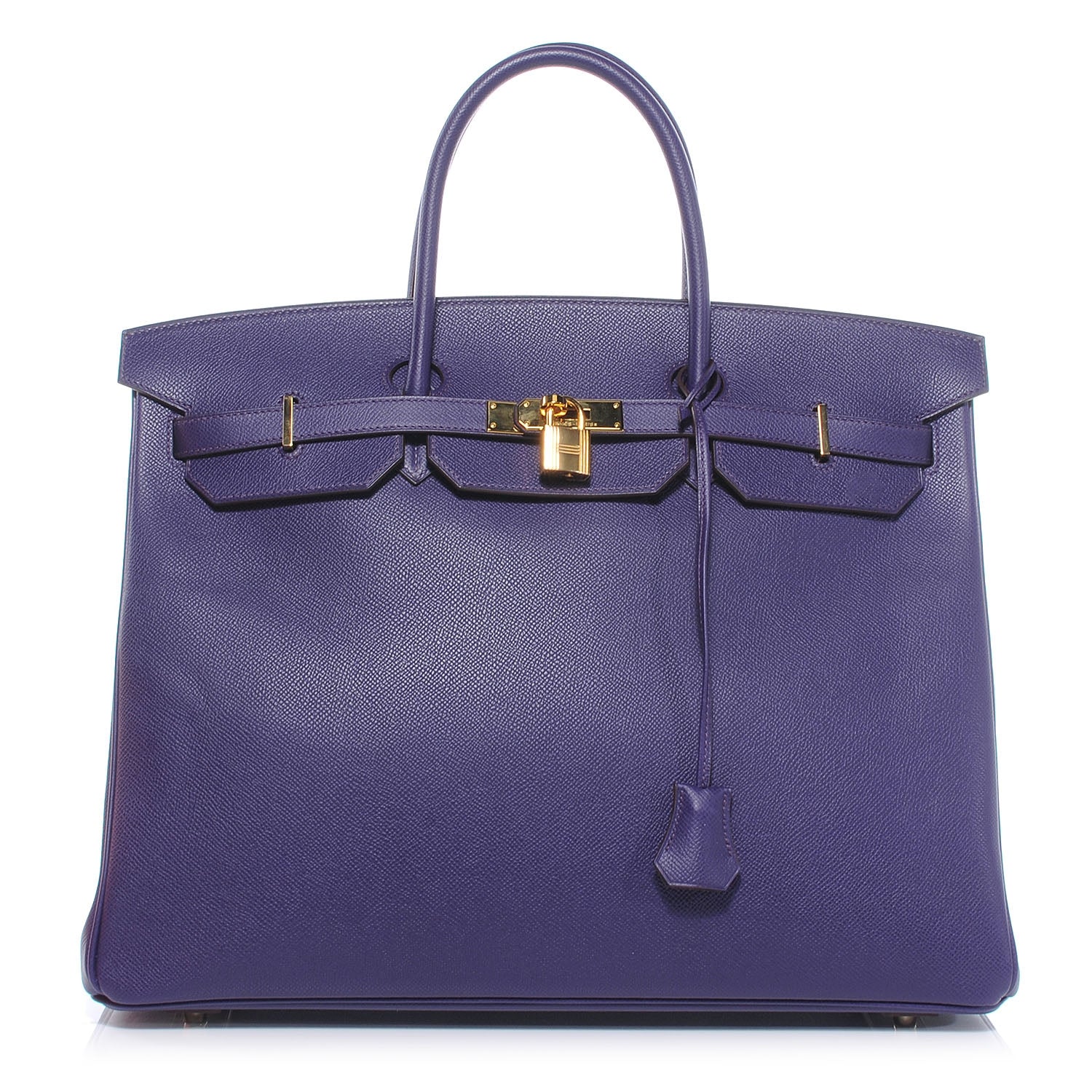 Hermes Epsom Birkin 40 Iris 1 of 9