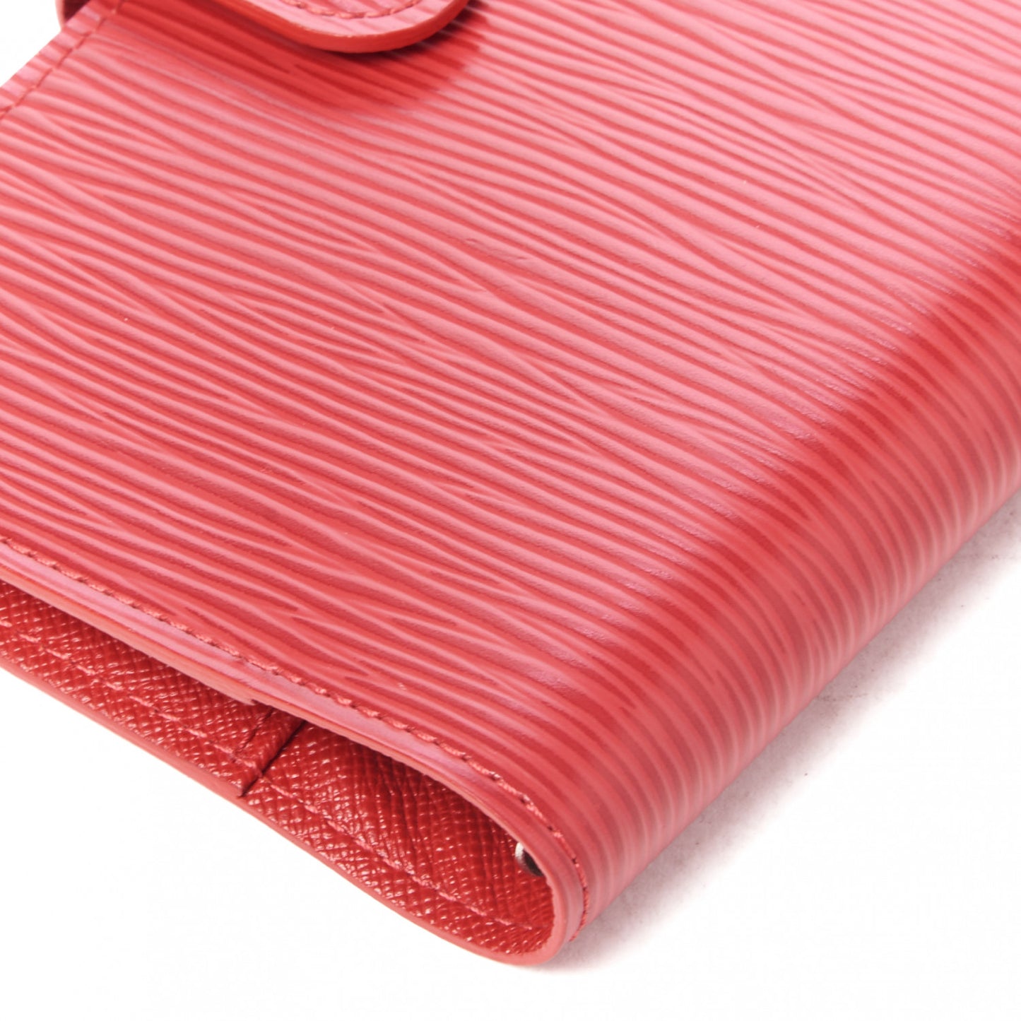 Epi Small Ring Agenda Cover Castillan Red