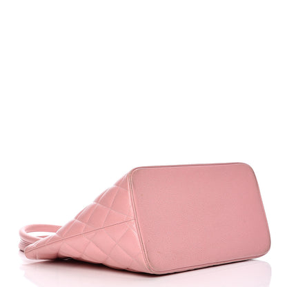 Chanel Caviar Quilted Medallion Tote Light Pink 4 of 16