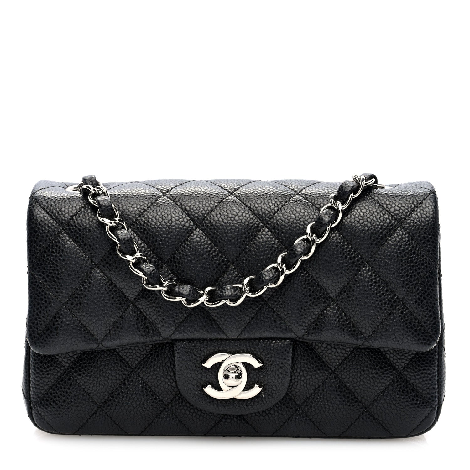 Chanel Caviar Quilted Mini Rectangular Flap Black 1 of 10