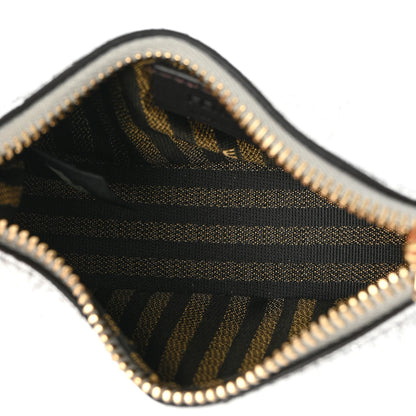 Fendi Rock Millenium Nano Fendigraphy Hobo Charm Argento 4 of 8