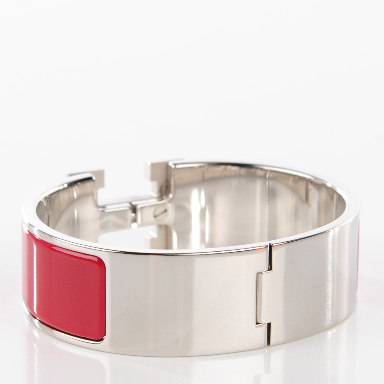 Hermes Enamel Wide Clic Clac H Bracelet GM 3 of 6