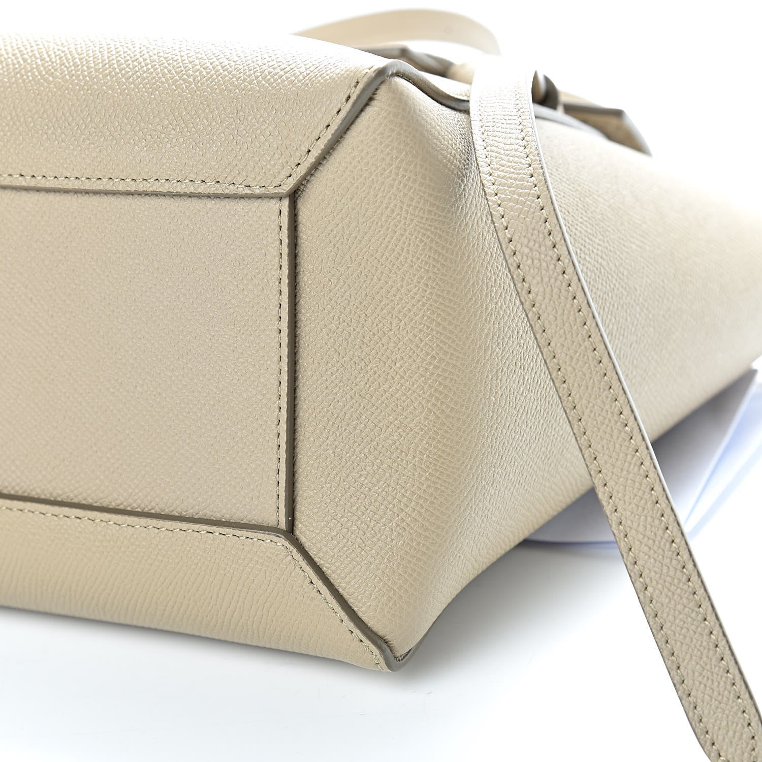 Celine Grained Calfskin Micro Belt Bag Light Taupe 9 of 9