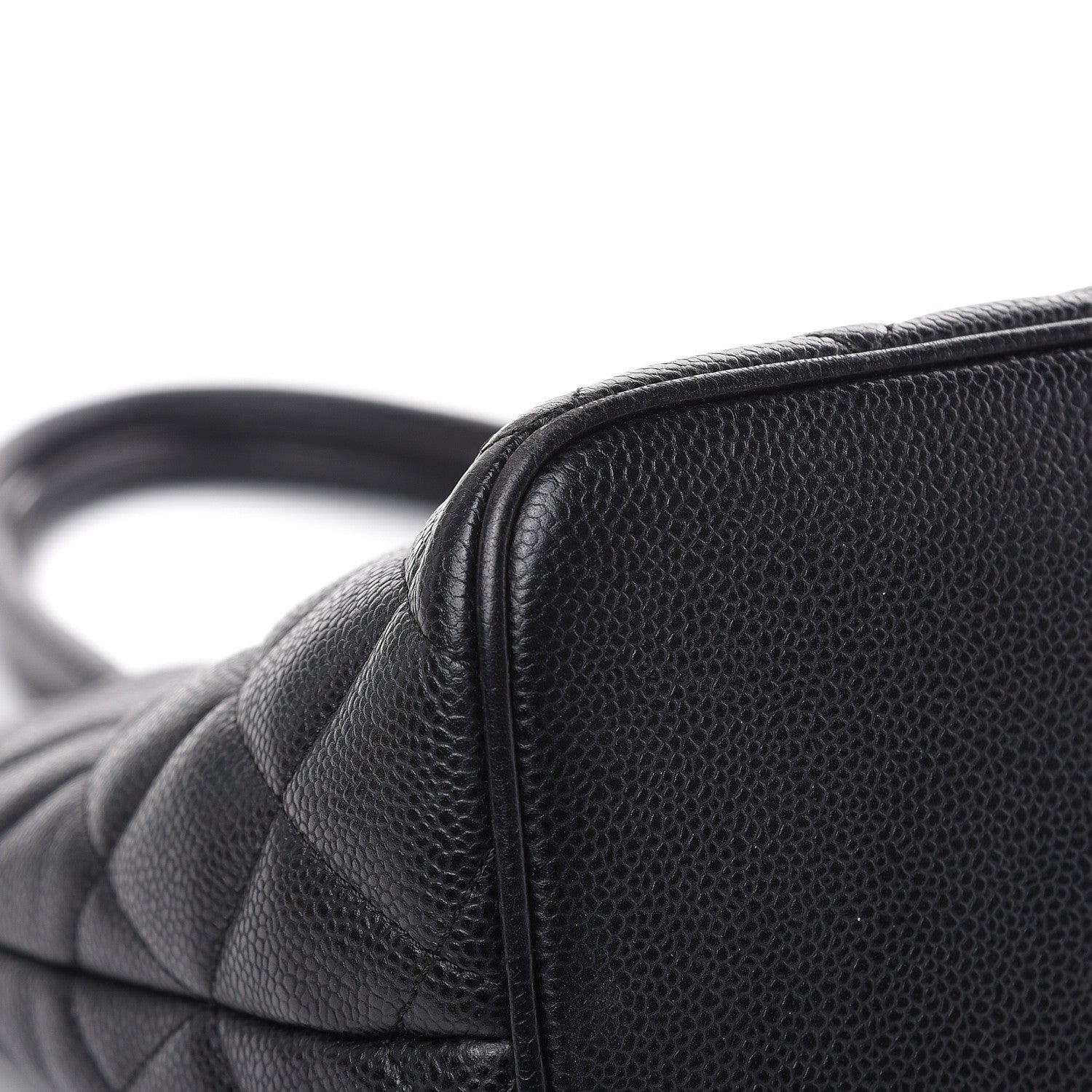 Chanel Caviar Quilted Medallion Tote Black 10 of 18