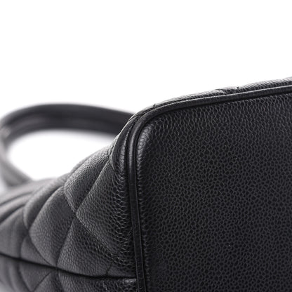 Chanel Caviar Quilted Medallion Tote Black 10 of 18