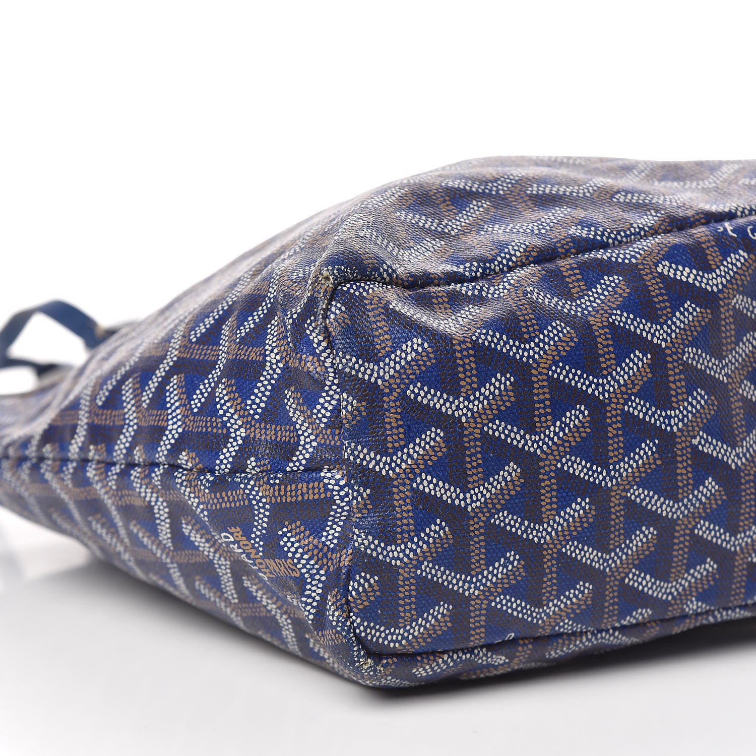 Goyard Saint Louis Junior Jr PM Tote Blue 20 of 26