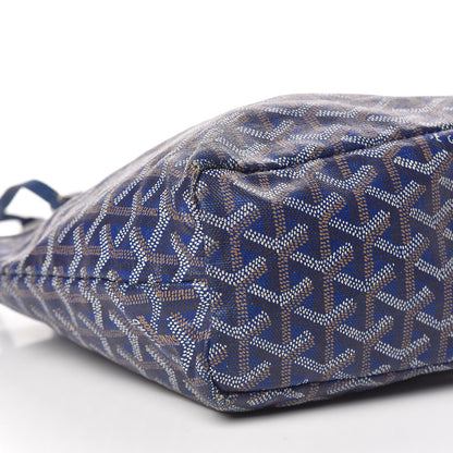 Goyard Saint Louis Junior Jr PM Tote Blue 20 of 26